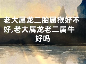 老大属龙二胎属猴好不好,老大属龙老二属牛好吗