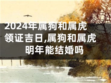 2024年属狗和属虎领证吉日,属狗和属虎明年能结婚吗