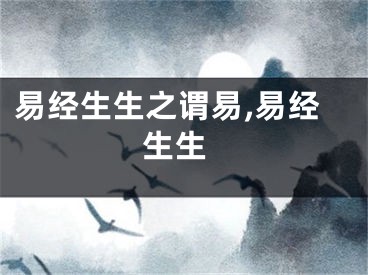 易经生生之谓易,易经 生生