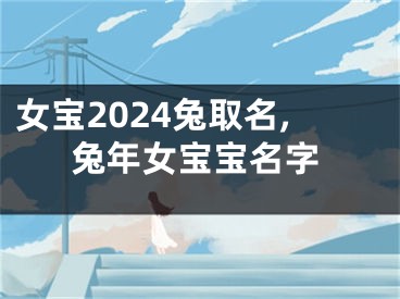 女宝2024兔取名,兔年女宝宝名字
