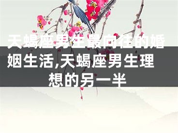 天蝎座男生最向往的婚姻生活,天蝎座男生理想的另一半