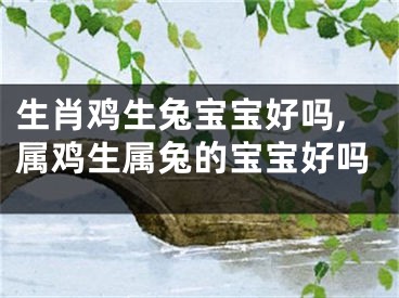 生肖鸡生兔宝宝好吗,属鸡生属兔的宝宝好吗
