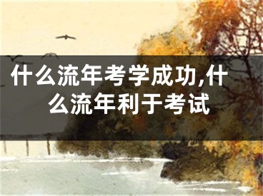 什么流年考学成功,什么流年利于考试
