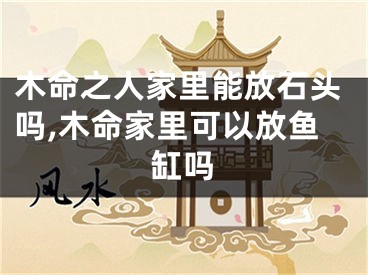 木命之人家里能放石头吗,木命家里可以放鱼缸吗