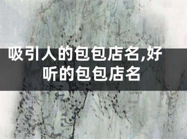 吸引人的包包店名,好听的包包店名