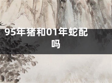 95年猪和01年蛇配吗