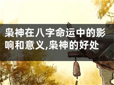 枭神在八字命运中的影响和意义,枭神的好处