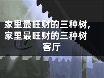 家里最旺财的三种树,家里最旺财的三种树 客厅