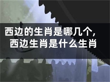 西边的生肖是哪几个,西边生肖是什么生肖