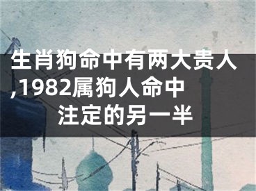 生肖狗命中有两大贵人,1982属狗人命中注定的另一半