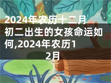 2024年农历十二月初二出生的女孩命运如何,2024年农历12月