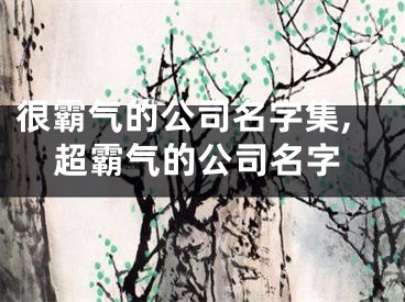 很霸气的公司名字集,超霸气的公司名字