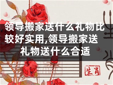 领导搬家送什么礼物比较好实用,领导搬家送礼物送什么合适