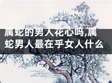 属蛇的男人花心吗,属蛇男人最在乎女人什么