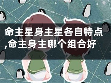 命主星身主星各自特点,命主身主哪个组合好