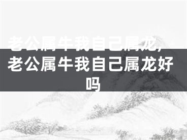 老公属牛我自己属龙,老公属牛我自己属龙好吗