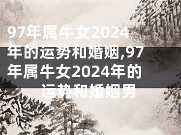 97年属牛女2024年的运势和婚姻,97年属牛女2024年的运势和婚姻男