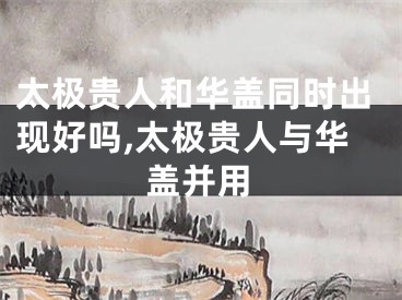 太极贵人和华盖同时出现好吗,太极贵人与华盖并用