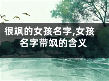 很飒的女孩名字,女孩名字带飒的含义