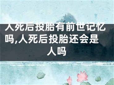 人死后投胎有前世记忆吗,人死后投胎还会是人吗