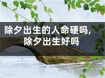 除夕出生的人命硬吗,除夕出生好吗