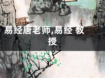 易经唐老师,易经 教授