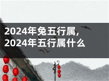 2024年兔五行属,2024年五行属什么