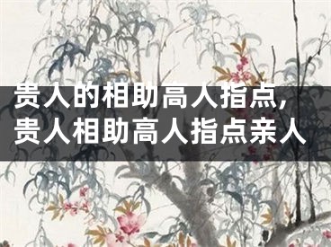贵人的相助高人指点,贵人相助高人指点亲人