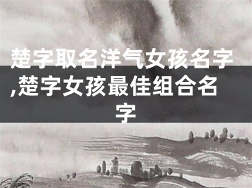 楚字取名洋气女孩名字,楚字女孩最佳组合名字