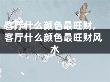 客厅什么颜色最旺财,客厅什么颜色最旺财风水