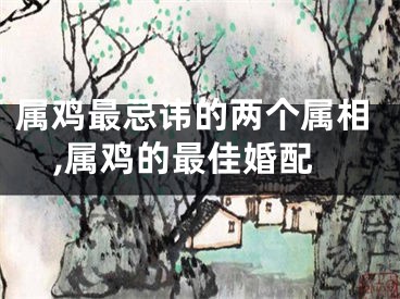 属鸡最忌讳的两个属相,属鸡的最佳婚配