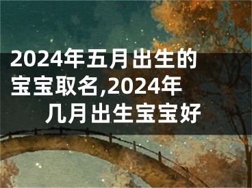 2024年五月出生的宝宝取名,2024年几月出生宝宝好