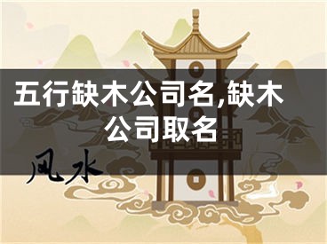 五行缺木公司名,缺木公司取名