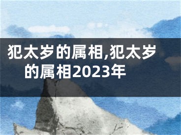 犯太岁的属相,犯太岁的属相2023年