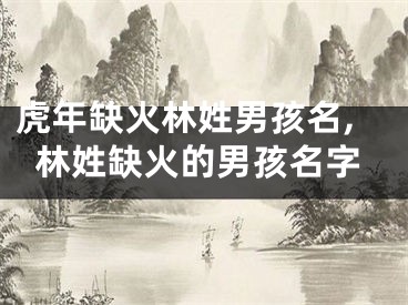 虎年缺火林姓男孩名,林姓缺火的男孩名字