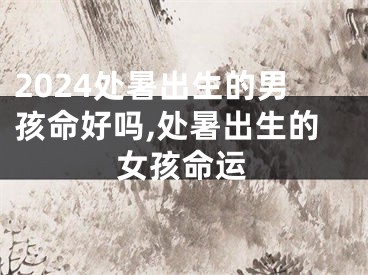 2024处暑出生的男孩命好吗,处暑出生的女孩命运