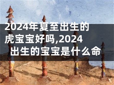 2024年夏至出生的虎宝宝好吗,2024出生的宝宝是什么命
