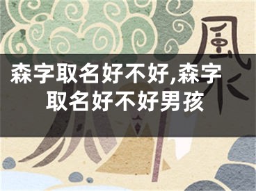 森字取名好不好,森字取名好不好男孩