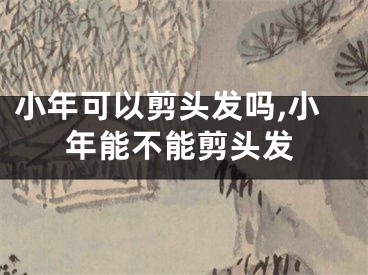 小年可以剪头发吗,小年能不能剪头发