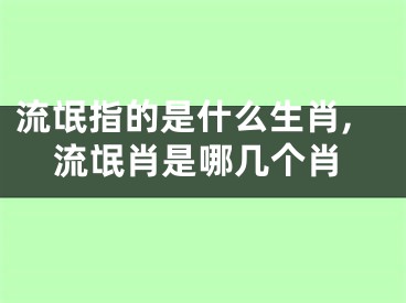 流氓指的是什么生肖,流氓肖是哪几个肖