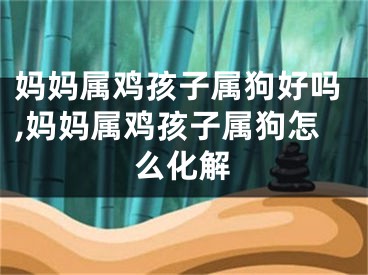 妈妈属鸡孩子属狗好吗,妈妈属鸡孩子属狗怎么化解