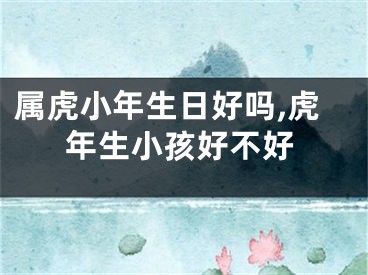 属虎小年生日好吗,虎年生小孩好不好