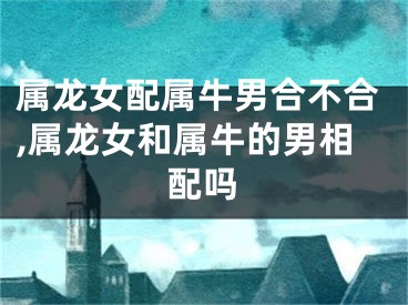 属龙女配属牛男合不合,属龙女和属牛的男相配吗