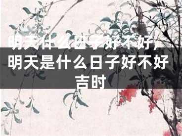 明天什么日子好不好,明天是什么日子好不好吉时