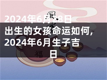 2024年6月28日出生的女孩命运如何,2024年6月生子吉日