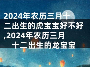 2024年农历三月十二出生的虎宝宝好不好,2024年农历三月十二出生的龙宝宝