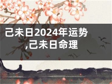 己未日2024年运势,己未日命理