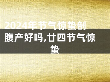 2024年节气惊蛰剖腹产好吗,廿四节气惊蛰