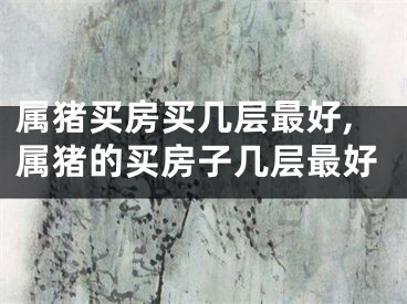 属猪买房买几层最好,属猪的买房子几层最好