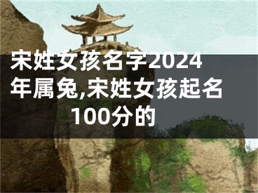 宋姓女孩名字2024年属兔,宋姓女孩起名100分的